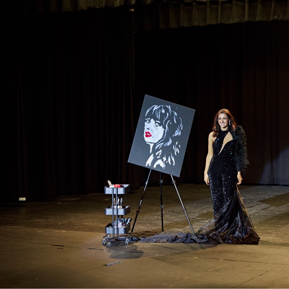 Elegant Black Sequin Jumpsuit - Picture 4 of 4